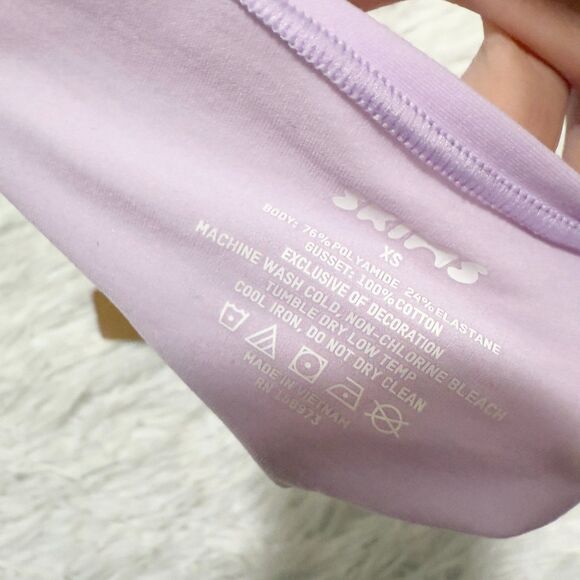 Women Skims Fits Everybody Thong Panty in Sugar Plum Size Extra Small - Picture 5 of 5